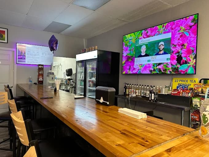 Inside or outside Black Sheep Botanicals - Kava Bar