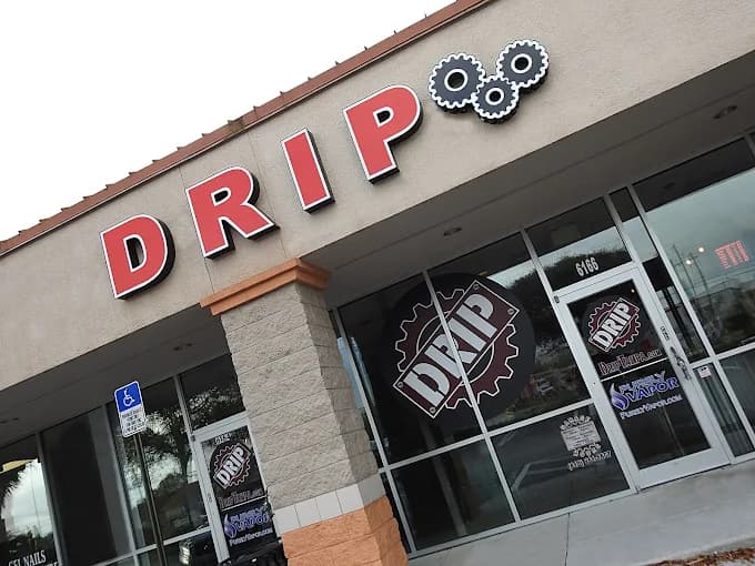 Inside or outside DRIP Tampa Botanical Tea/Kava Bar & More