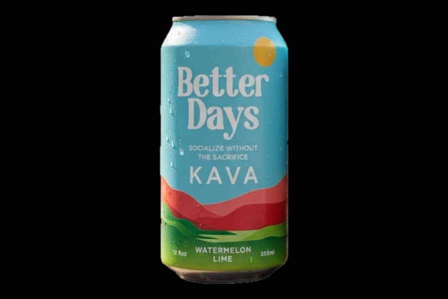 Better Days Watermelon Lime ready-to-drink kava can