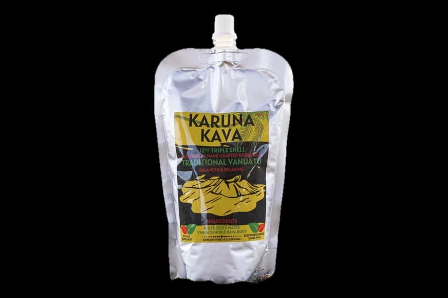 Karuna Kava Restful and Relaxing ready-to-drink pouch