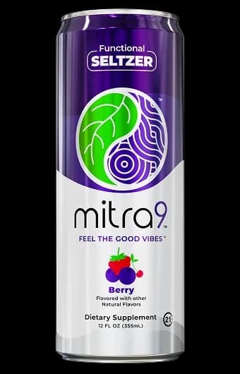 Mitra9 Berry mitragynine functional seltzer
