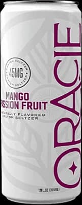Oracle Organix Mango Passionfruit kratom seltzer can