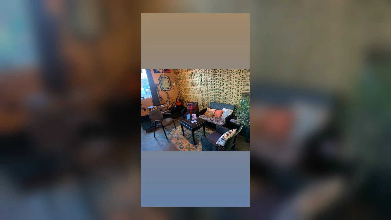Inside or outside MaiKai Kava Lounge