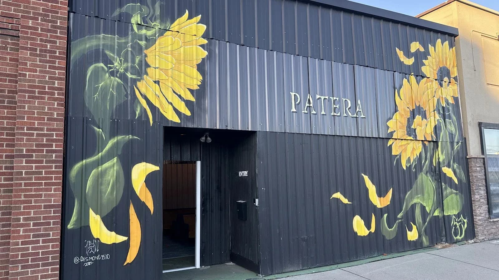 Inside or outside Patera Temperance Lounge