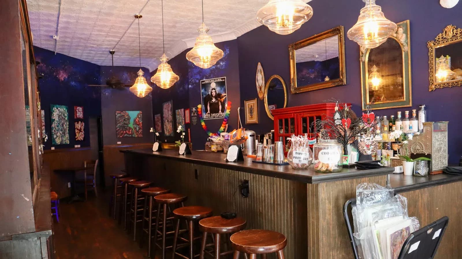 Inside or outside Hekate Café & Elixir Lounge