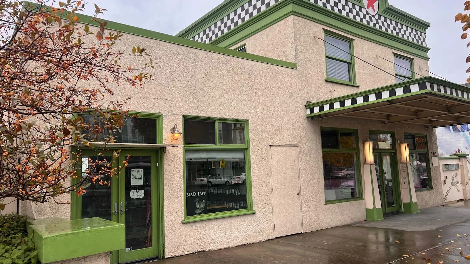 Inside or outside Mad Hat Tea Co