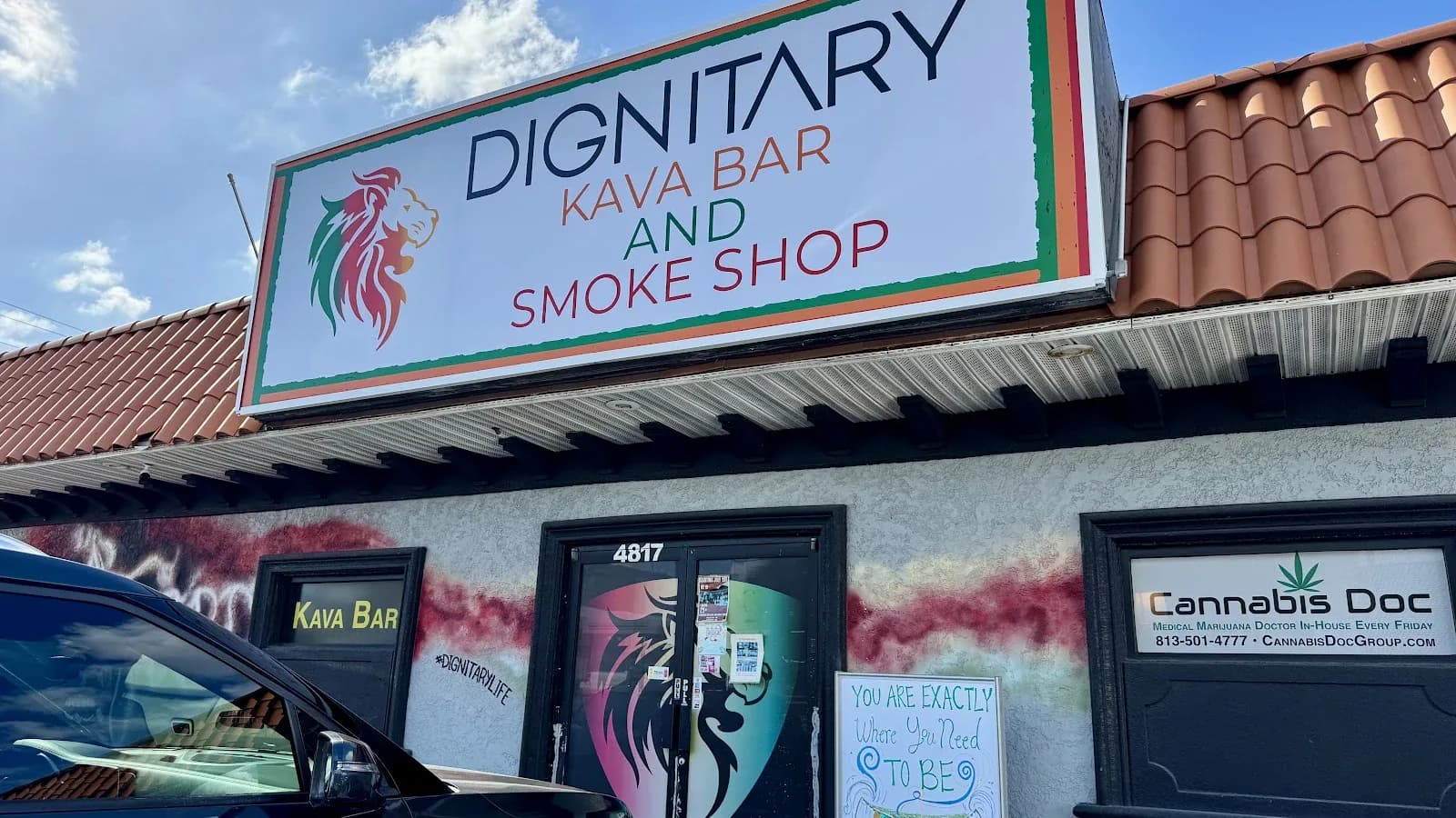 Inside or outside Dignitary Cafe