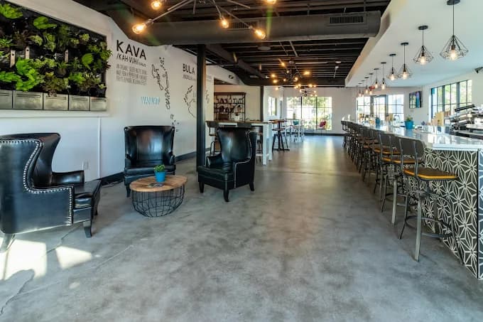 Inside or outside Grassroots Kava House Ybor