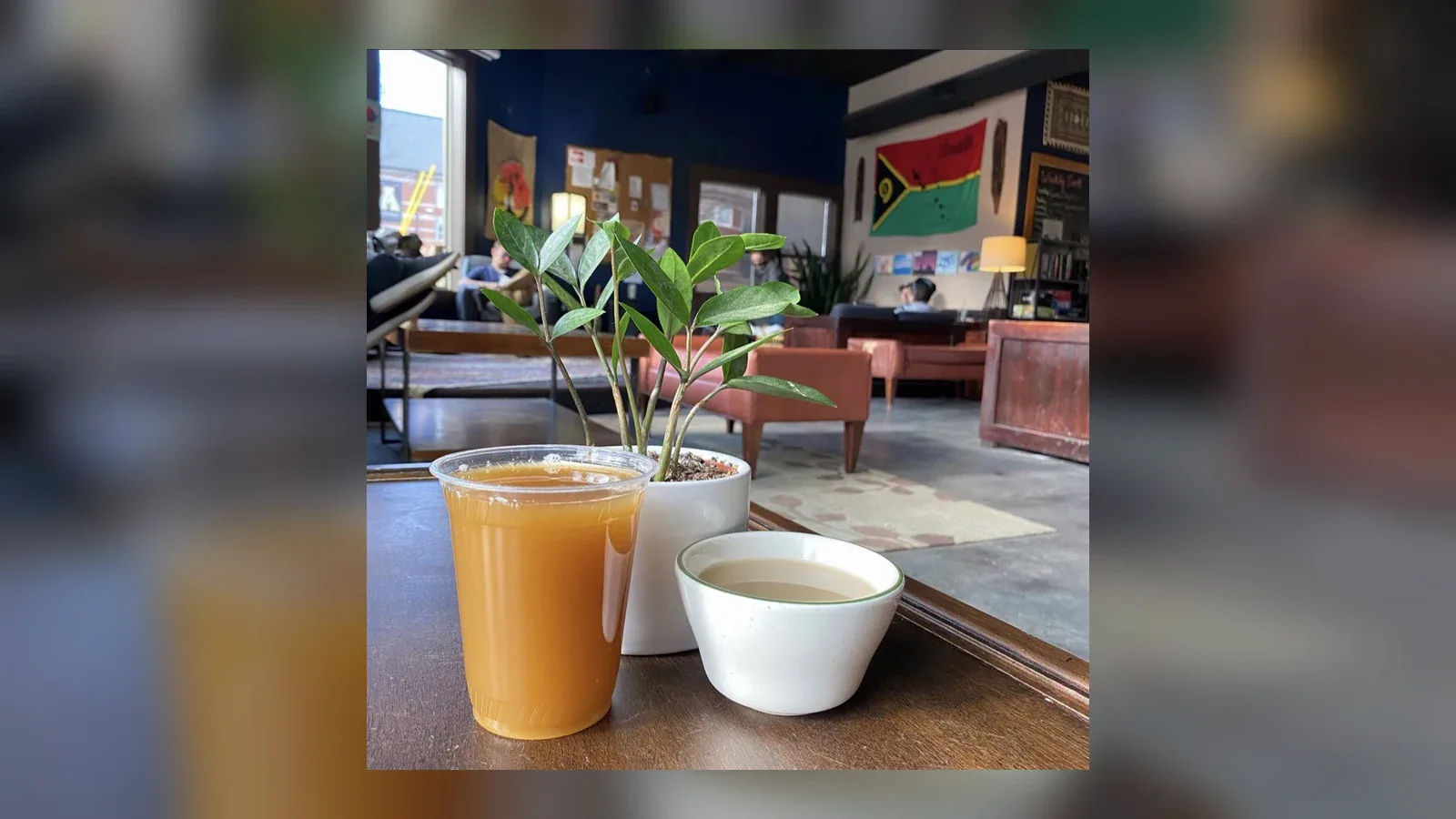 Inside or outside Noble Kava
