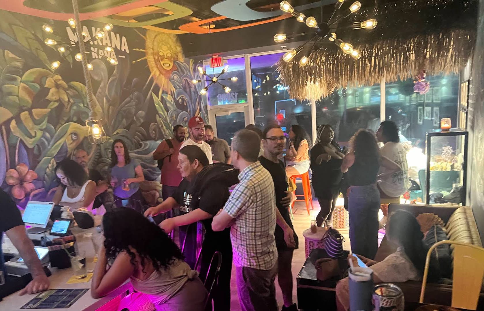 Inside or outside Makana Kava Bar & Hawaiian Kitchen