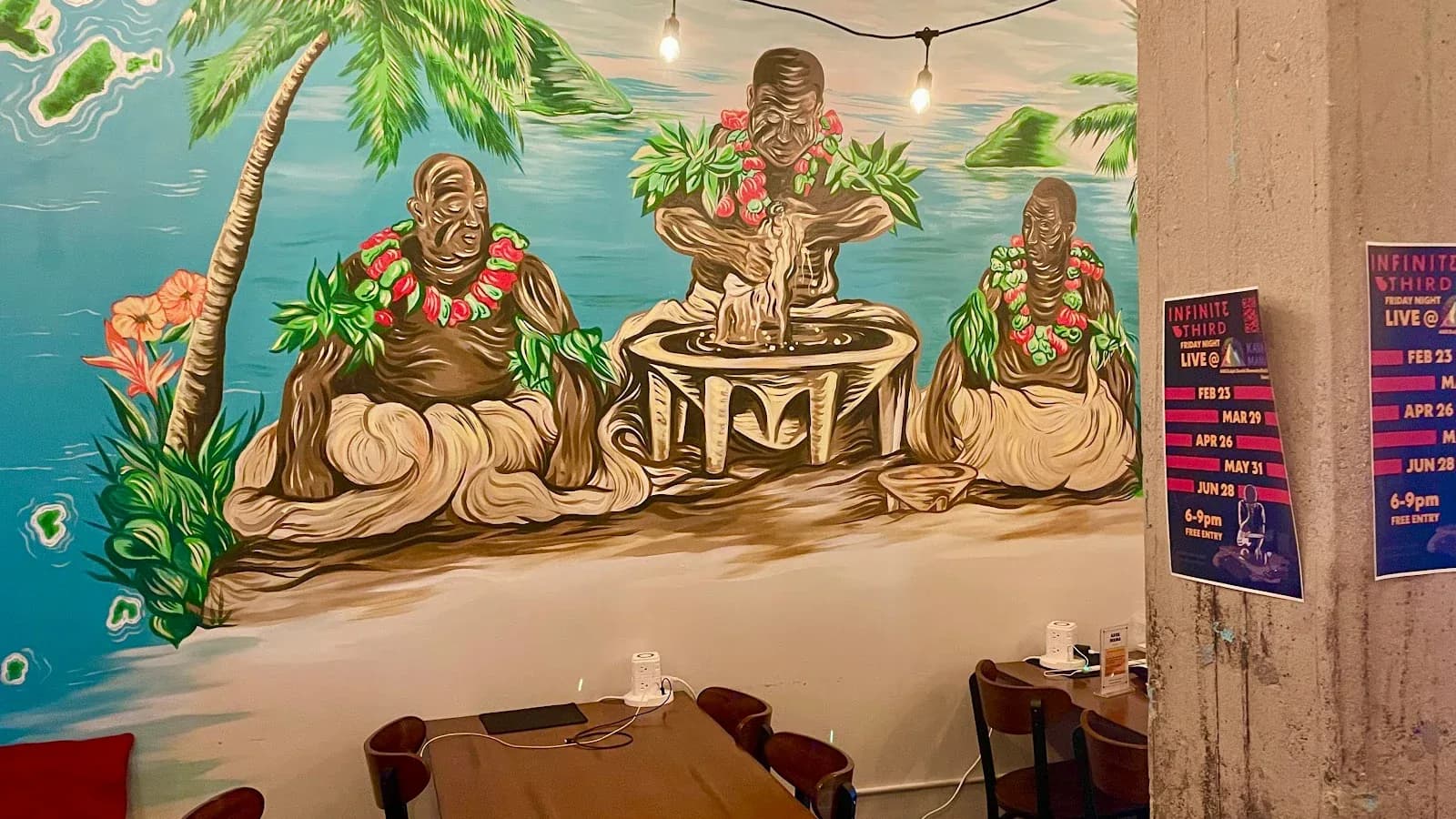 Inside or outside Kava Mama