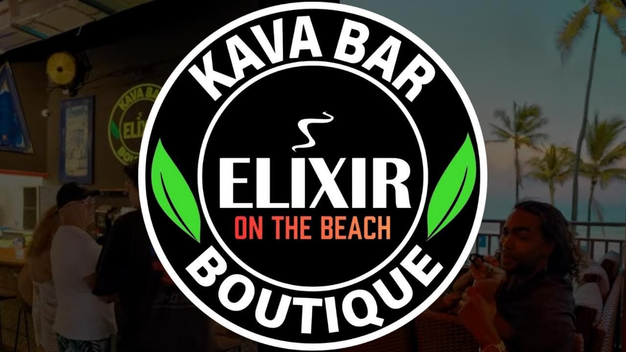 Inside or outside Elixir Kava Bar | On the Beach