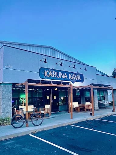 Inside or outside Karuna Kava & Tea