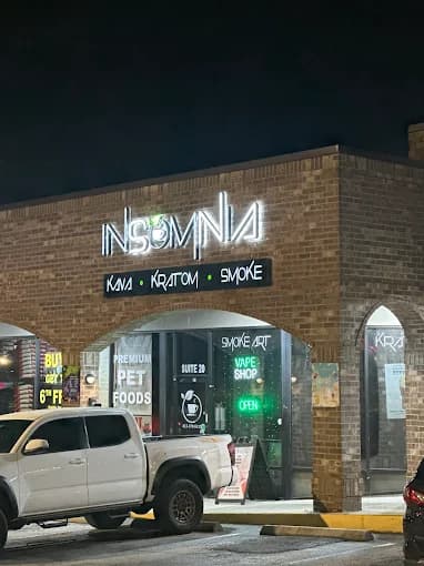 Inside or outside Insomnia ISG Kava Bar and Lounge
