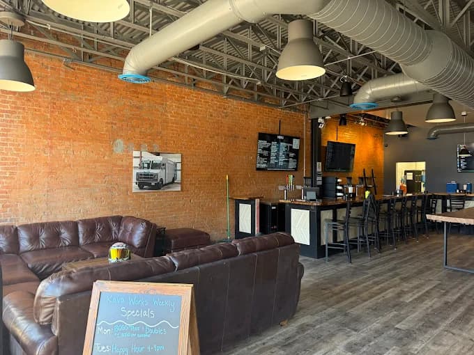Inside or outside Kava Works (Downtown)