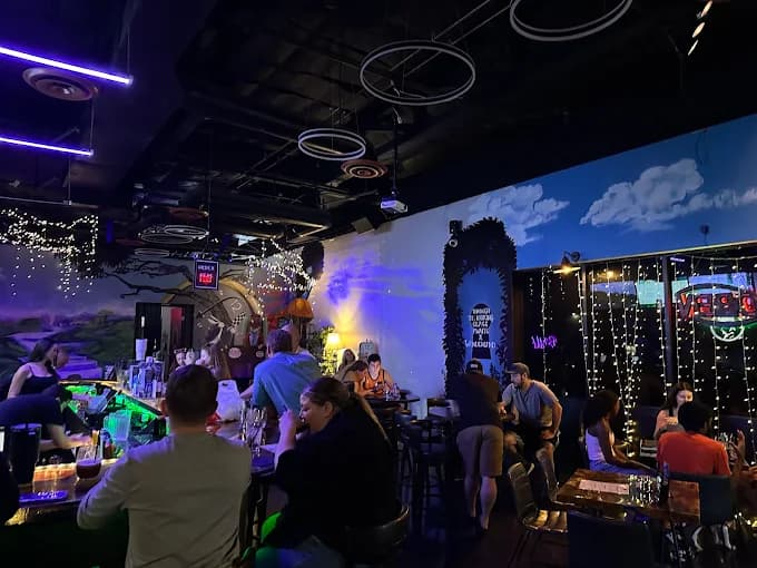 Inside or outside Mad Hatter Kava (Gilbert)