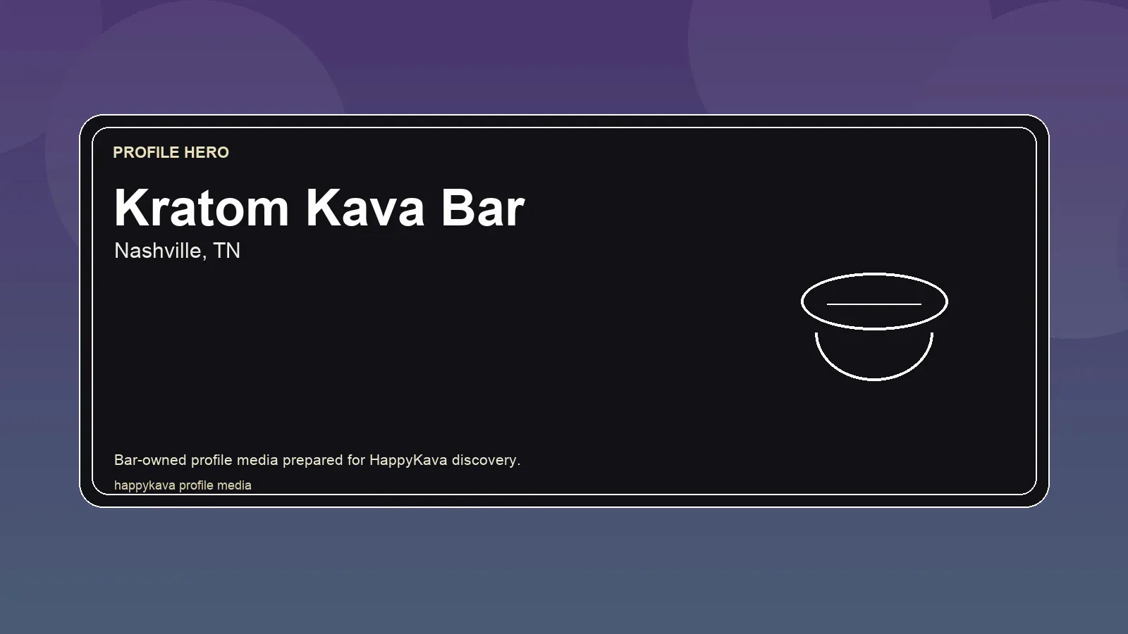 Inside or outside Kratom Kava Bar