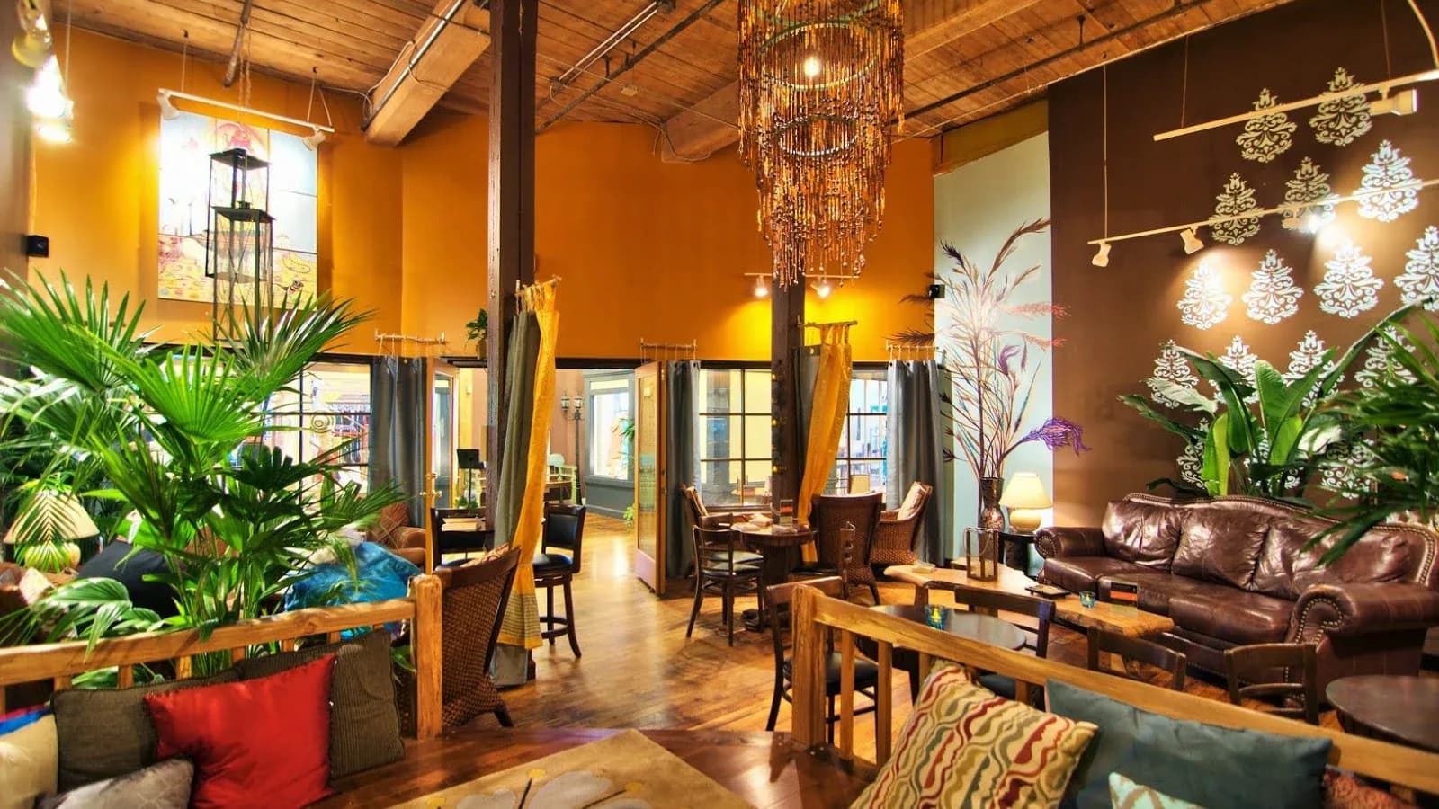 Inside or outside Oasis Botanical Lounge