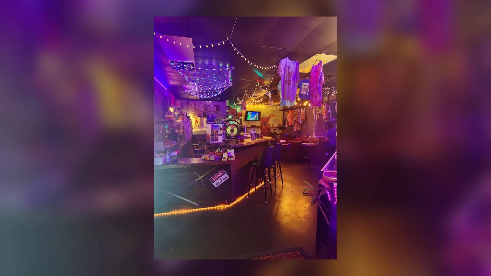 Inside or outside All 5 Elements Kava Lounge
