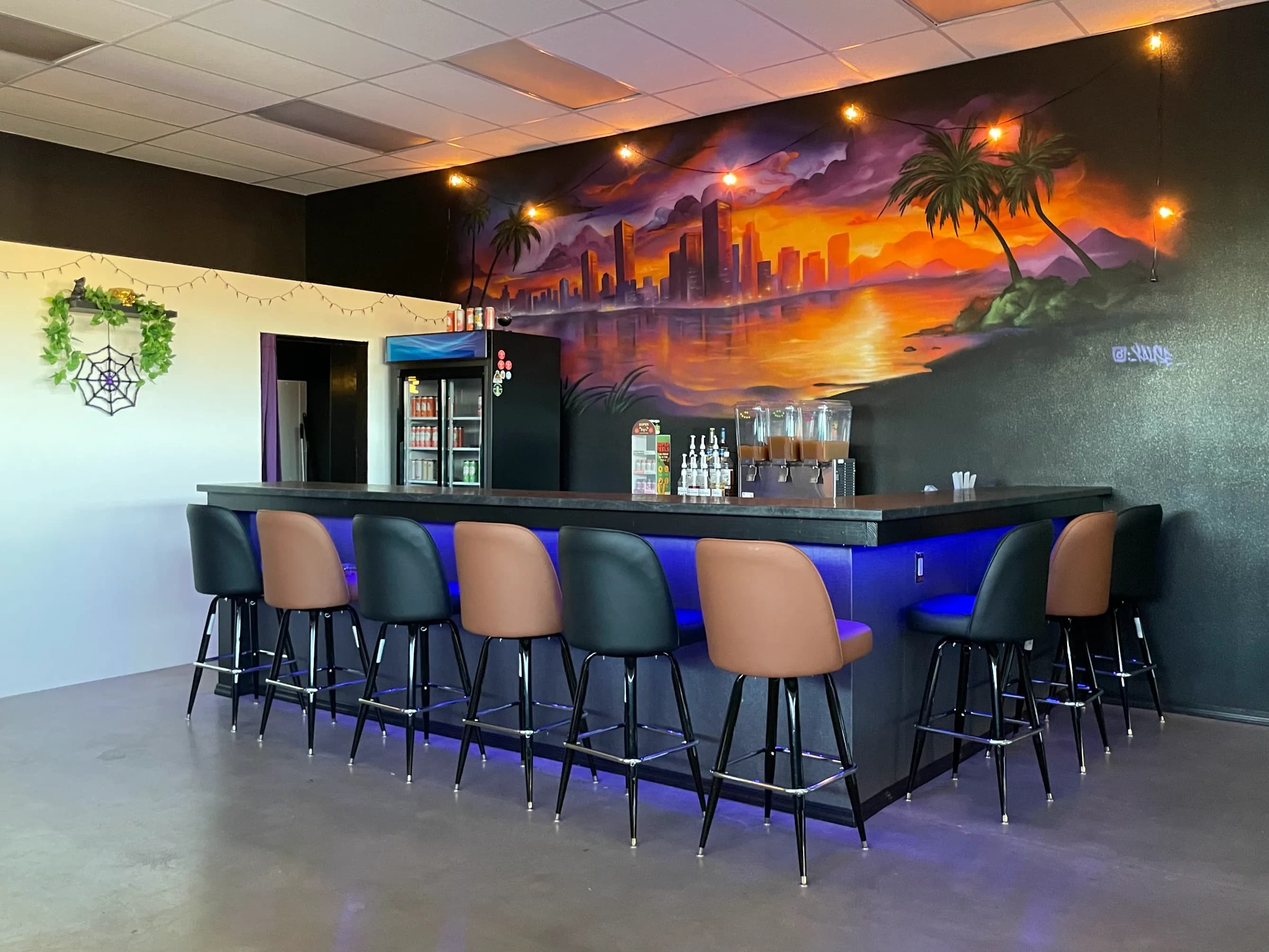 Inside or outside Kava Koru Alcohol-Alternative Bar & Lounge