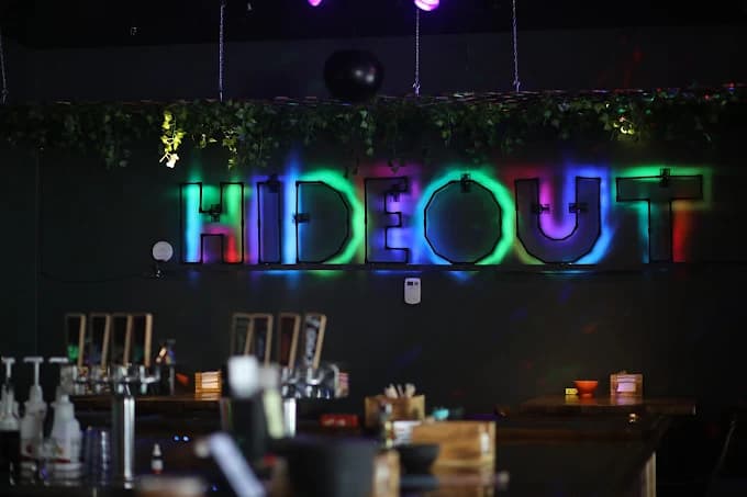 Inside or outside Hideout Kava and Tea Clematis
