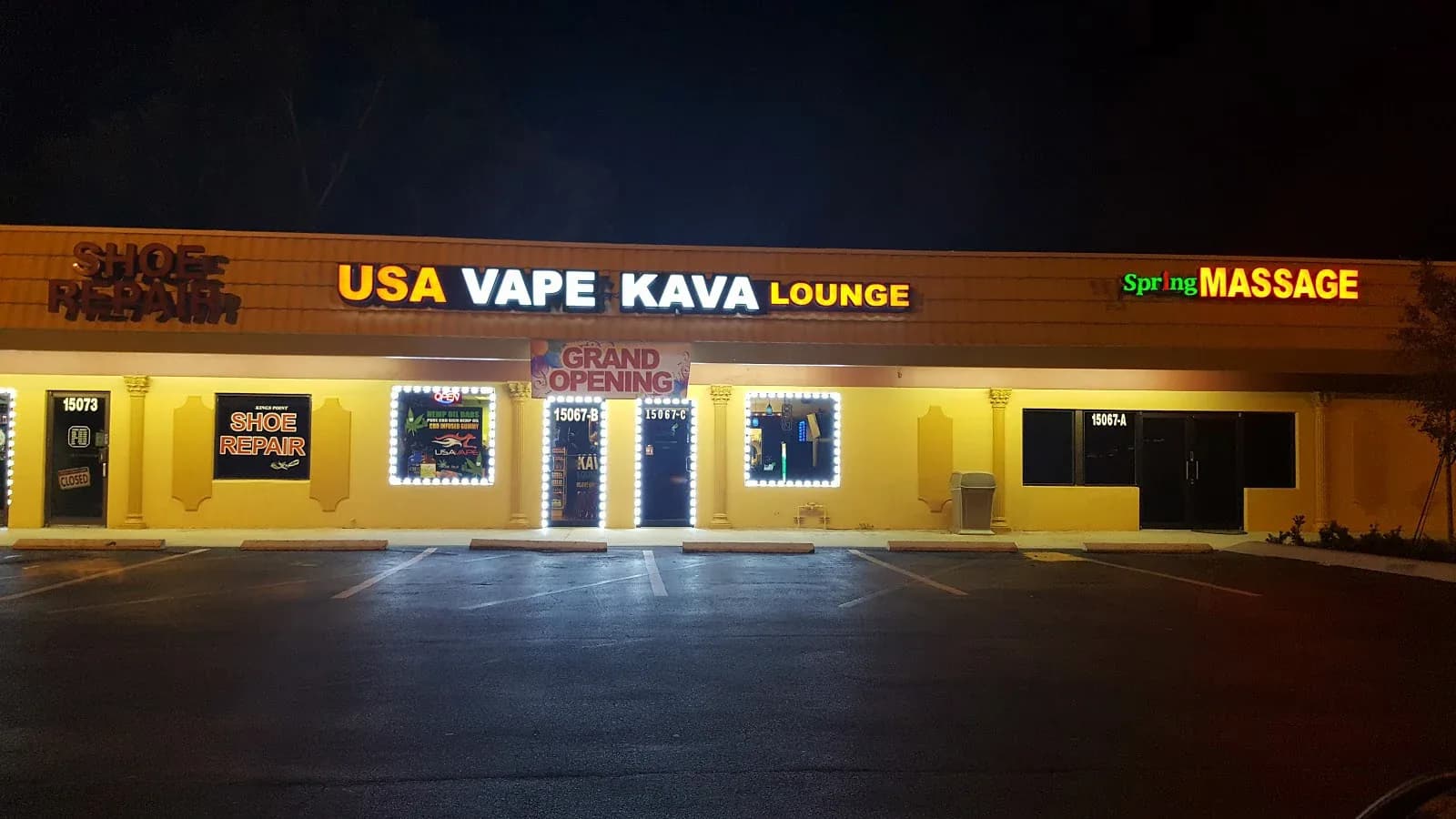 Inside or outside Delray Kava Lounge