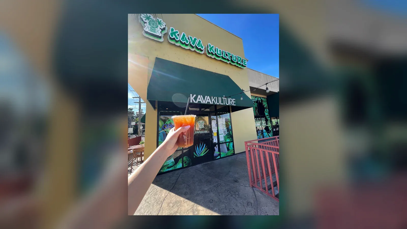 Inside or outside Kava Kulture LA