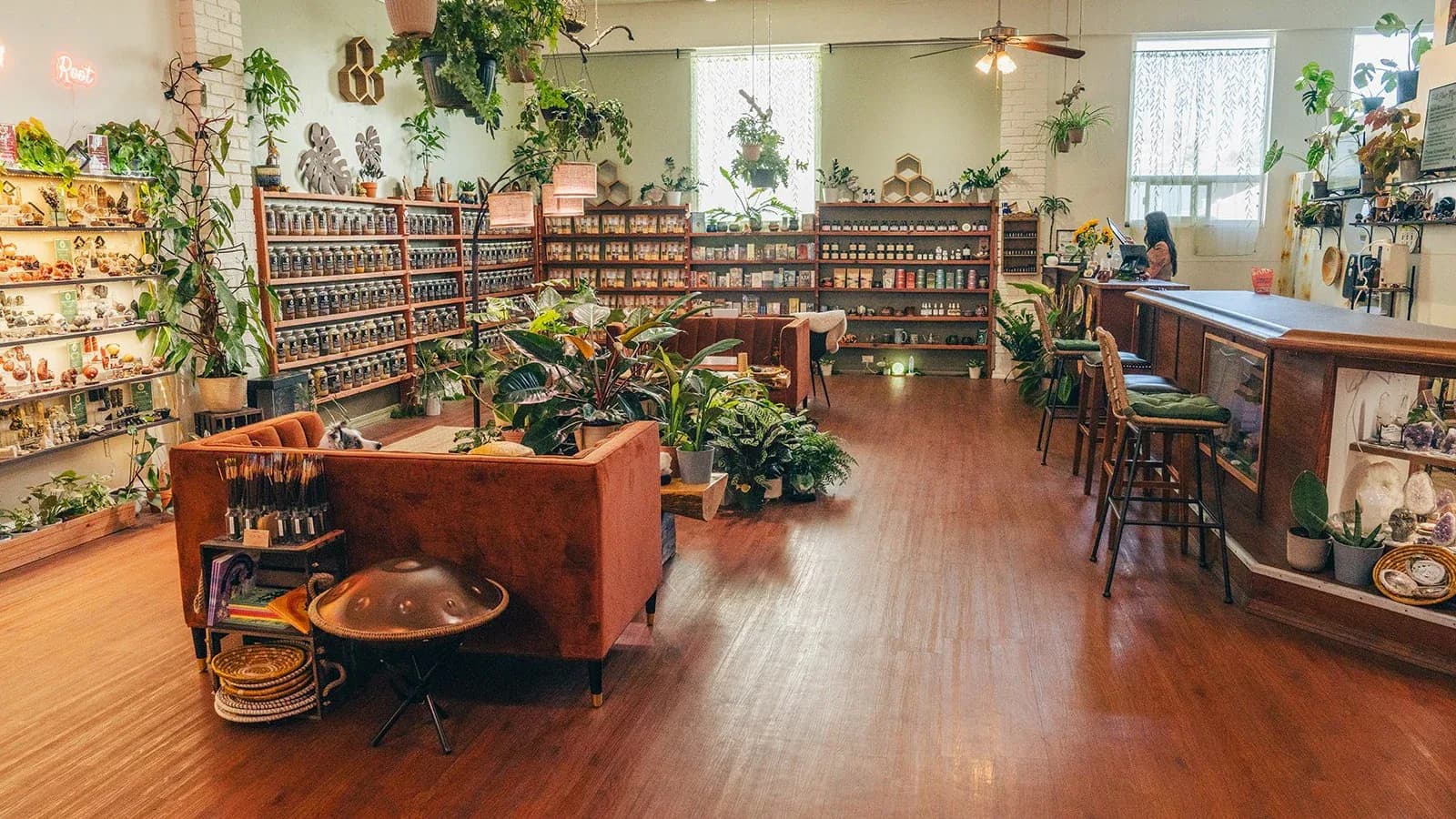Inside or outside Lumin Earth Apothecary