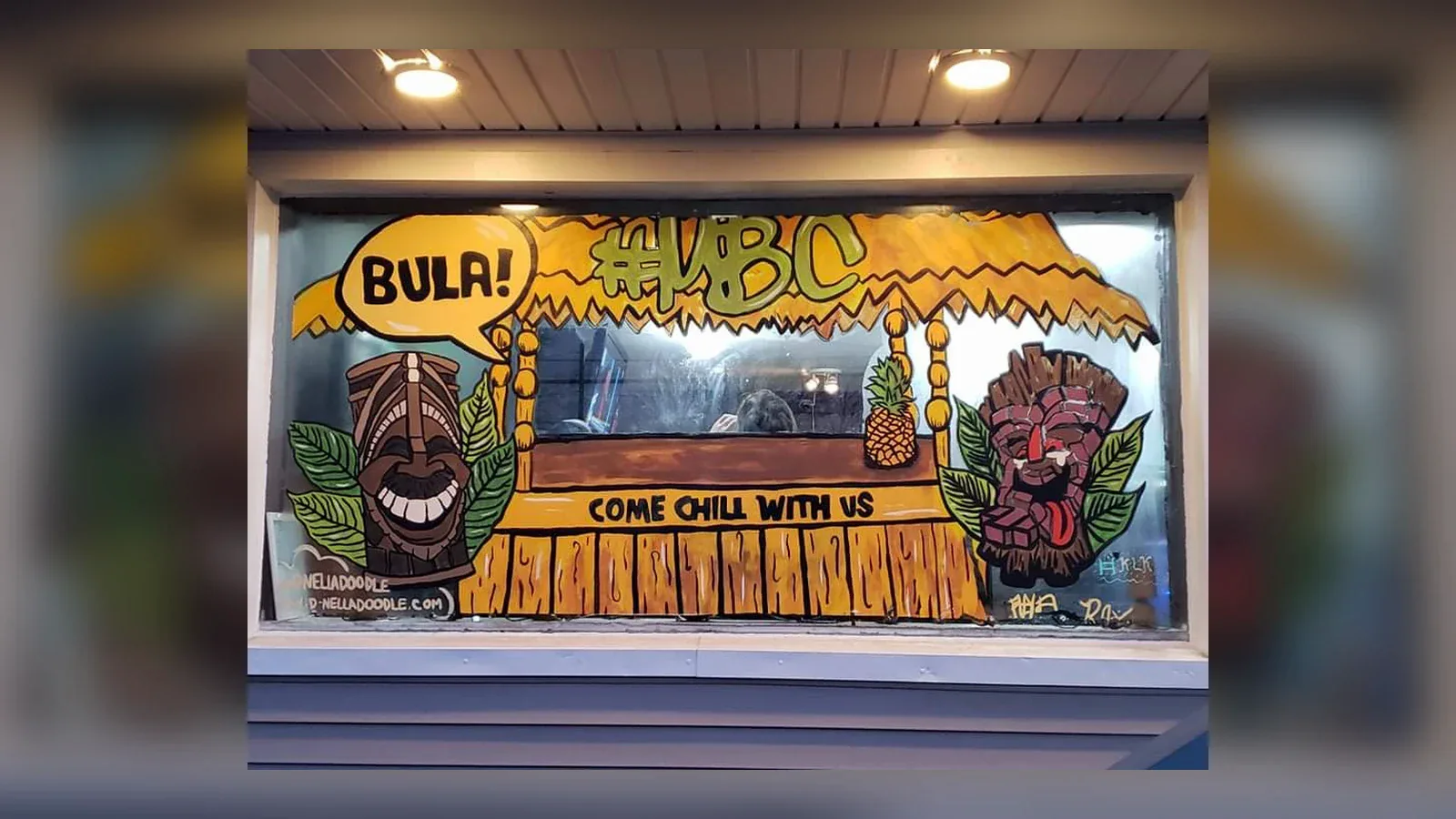 Inside or outside Kava Korner