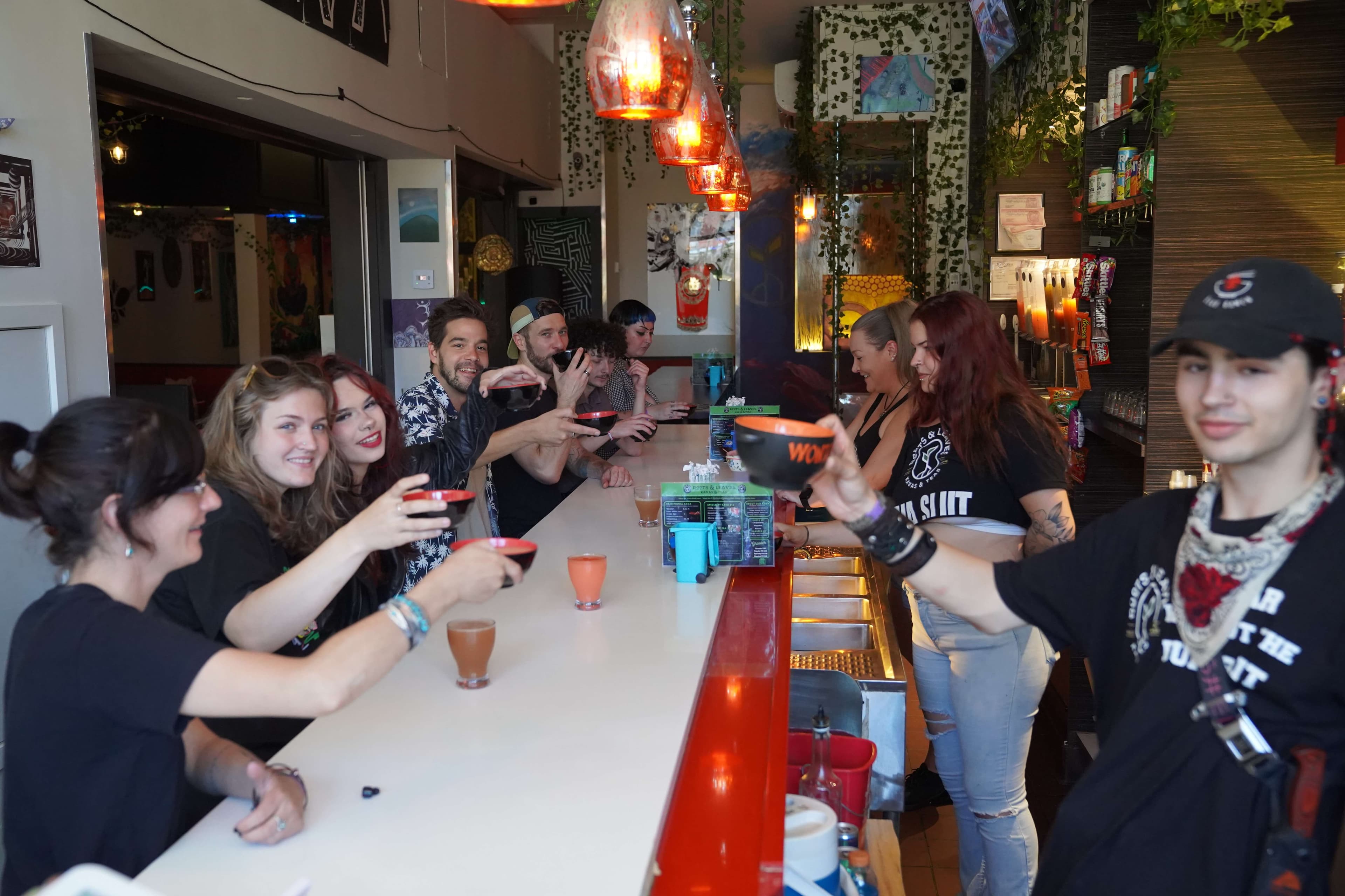 Inside or outside Roots And Leaves: Old Town Kava Bar