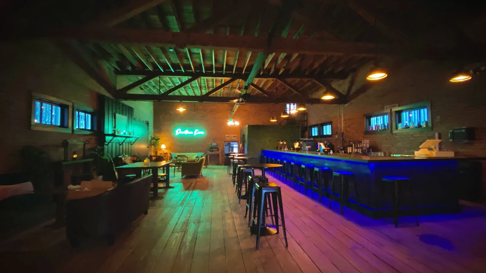 Inside or outside Downtown Kava