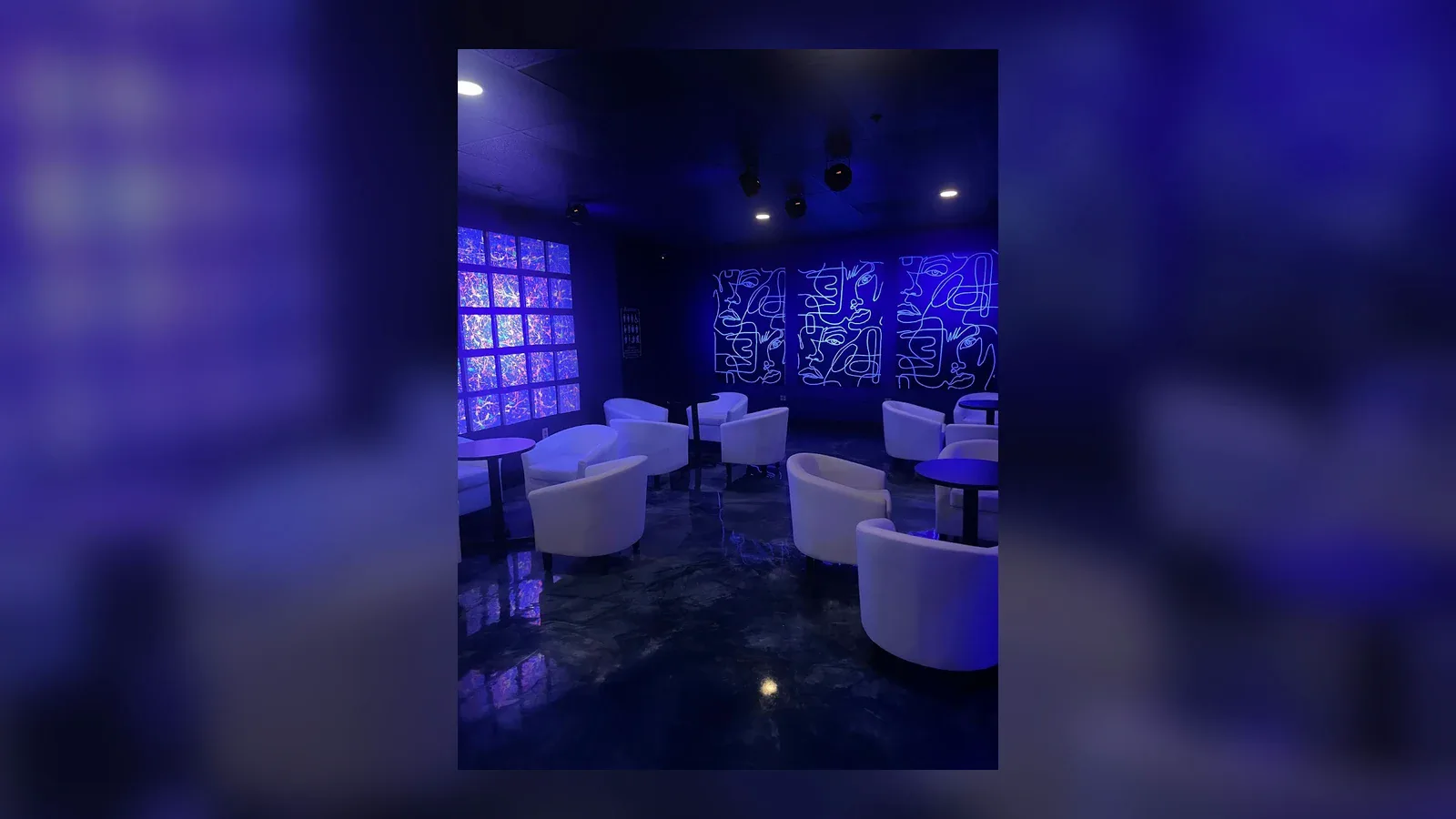 Inside or outside Hookafee (Shahrzad hookah lounge)