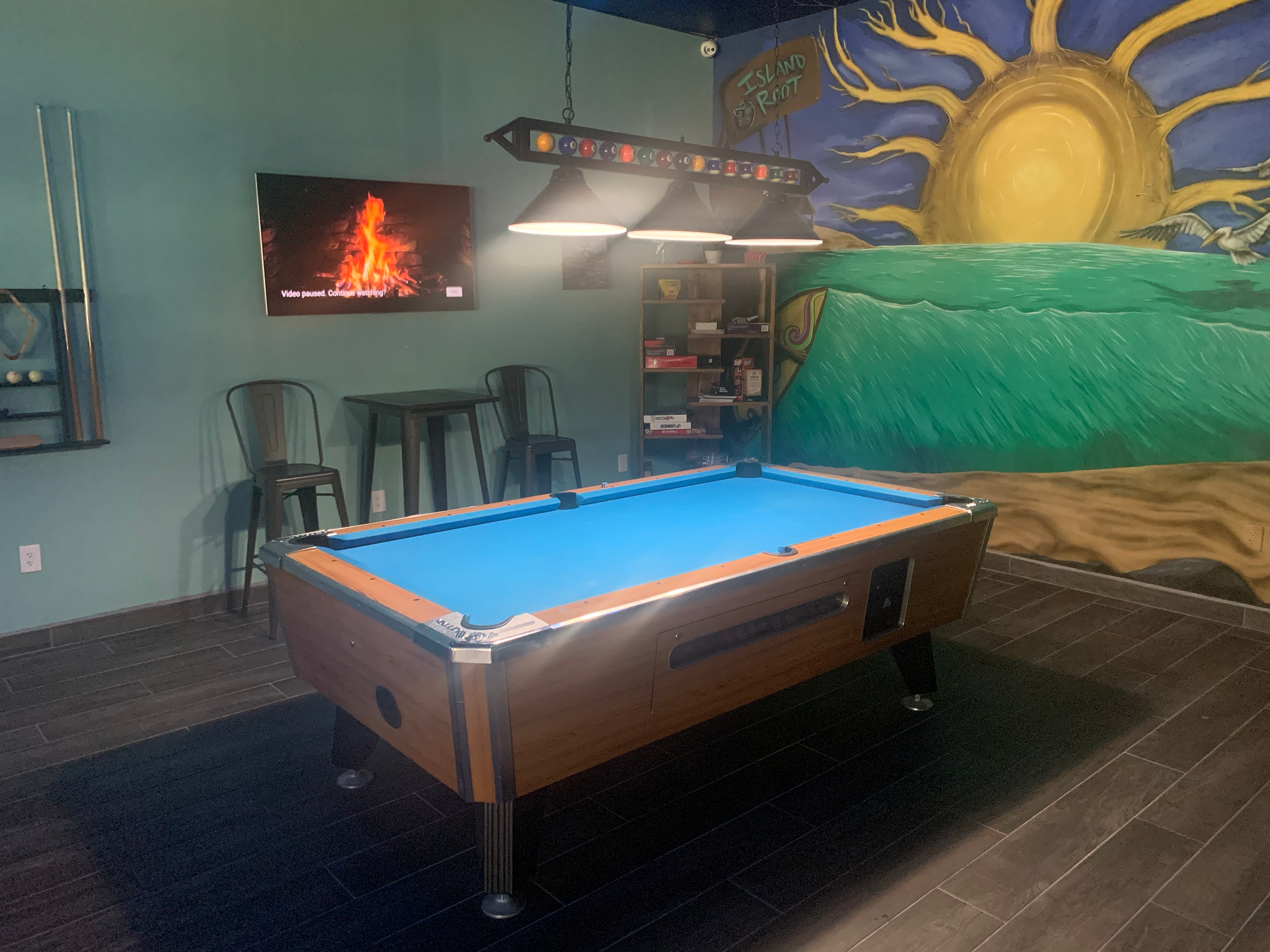 Island Root Kava Bar Pool Table 2