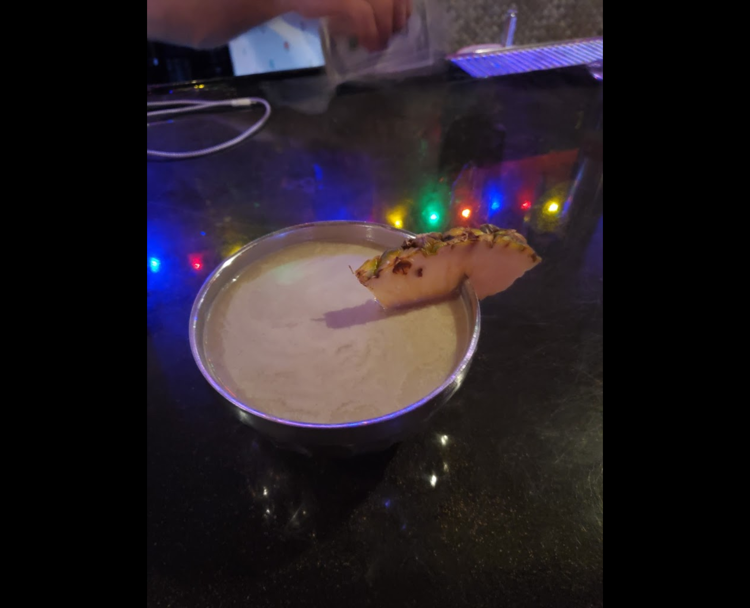 Kavasutra Lake Worth Kava Shell with Pineapple Slice
