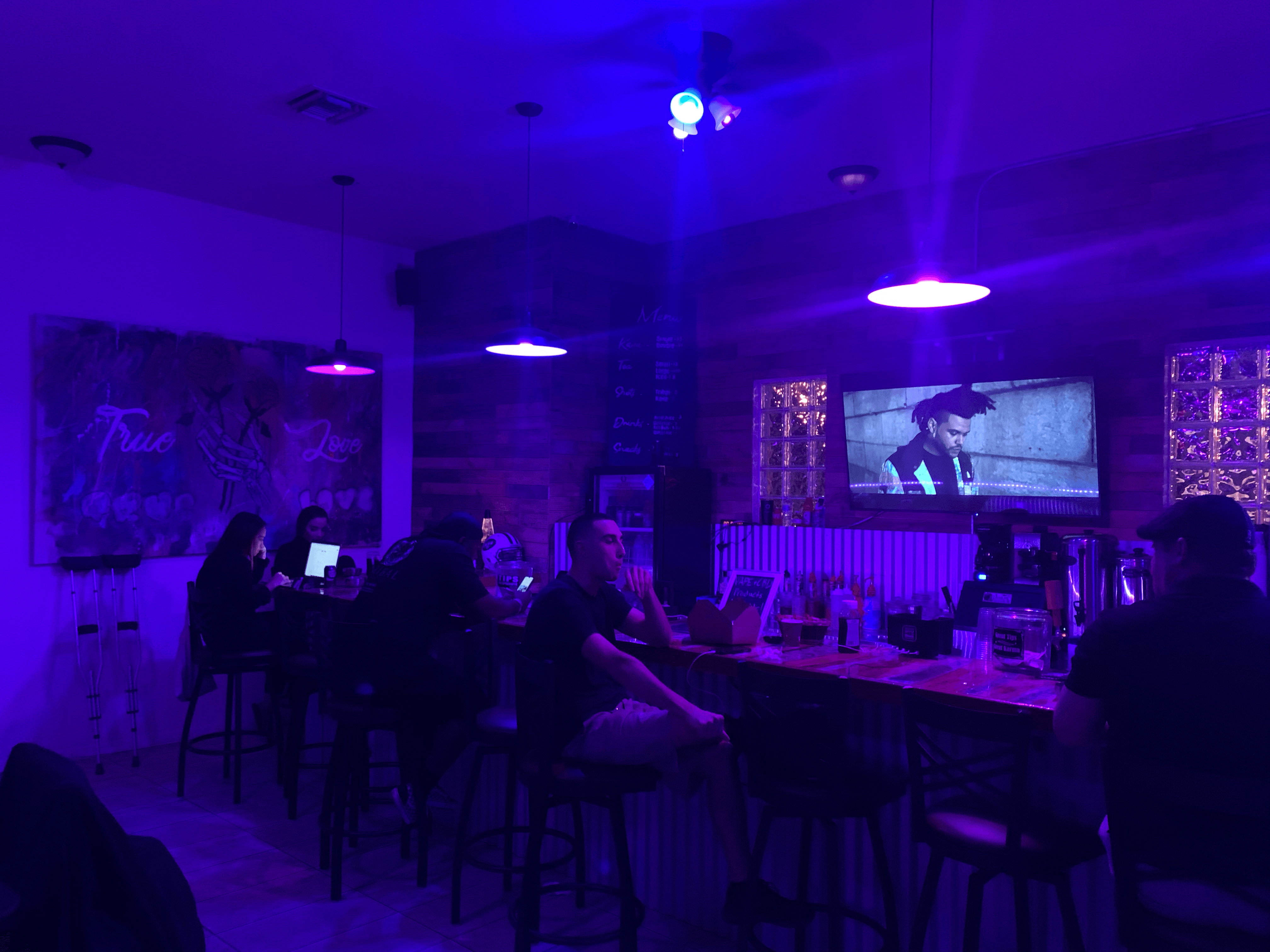 Tribal Kava Bar Bar at Night