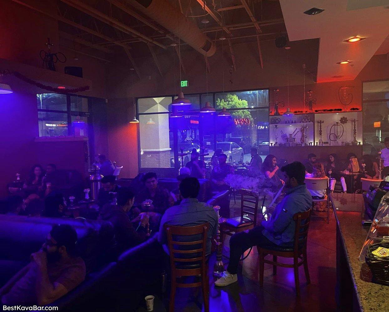 Aladdin Cafe Hookah & Kava Bar ( Roseville ) crowd shot