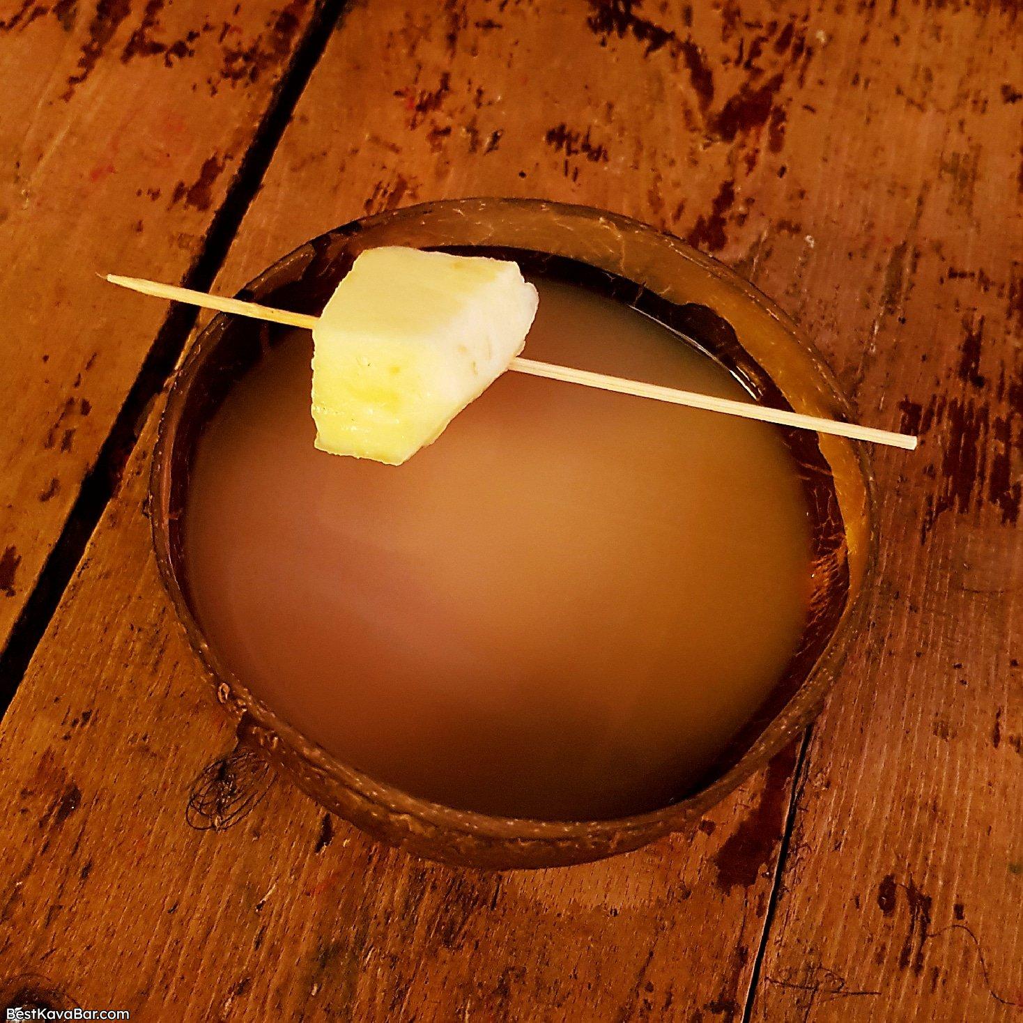 bula kava house shell and pineapple