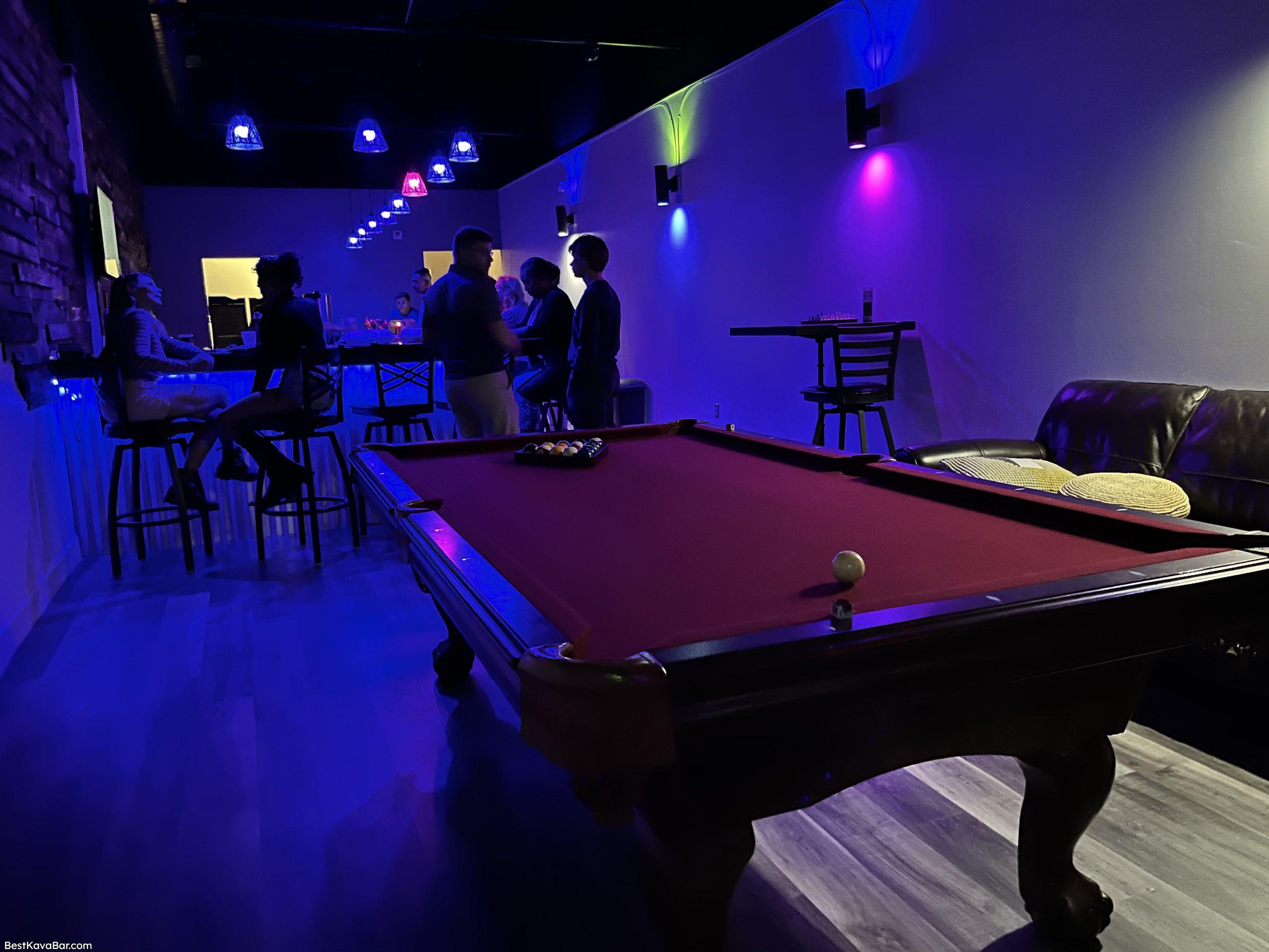 Tribal Kava Bar Lake Worth Pool Table