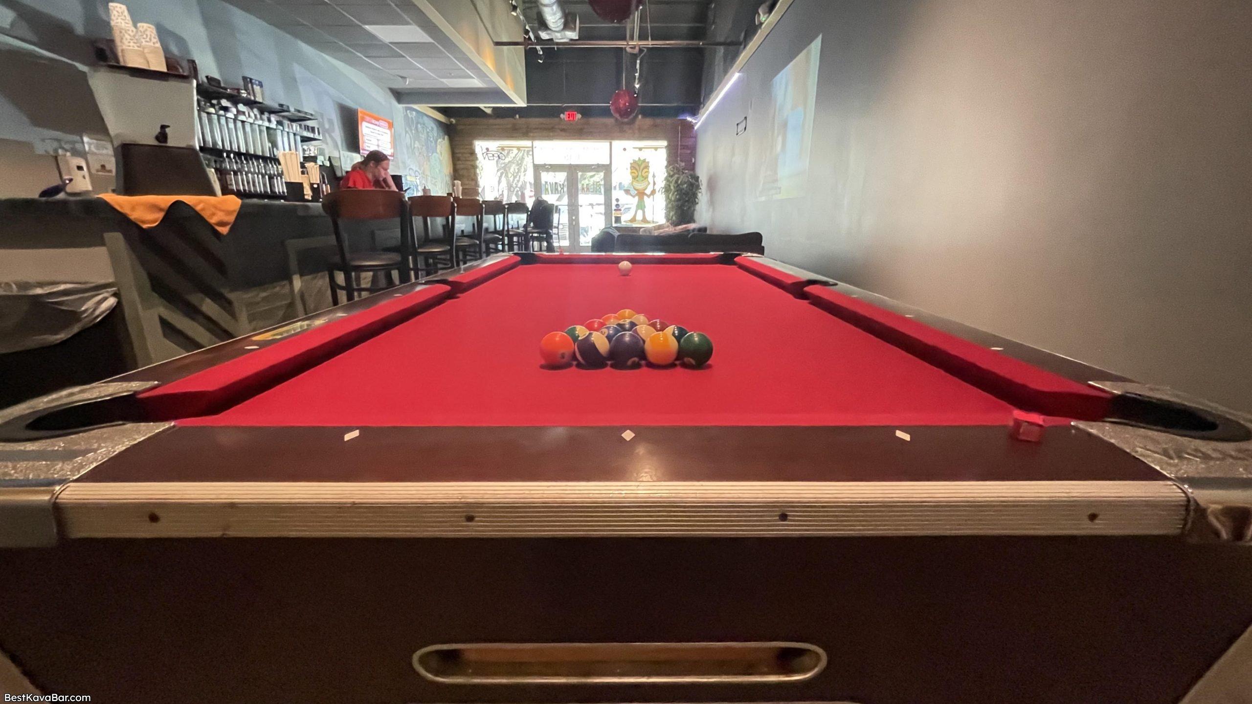 Bulaa Kava Pool Table