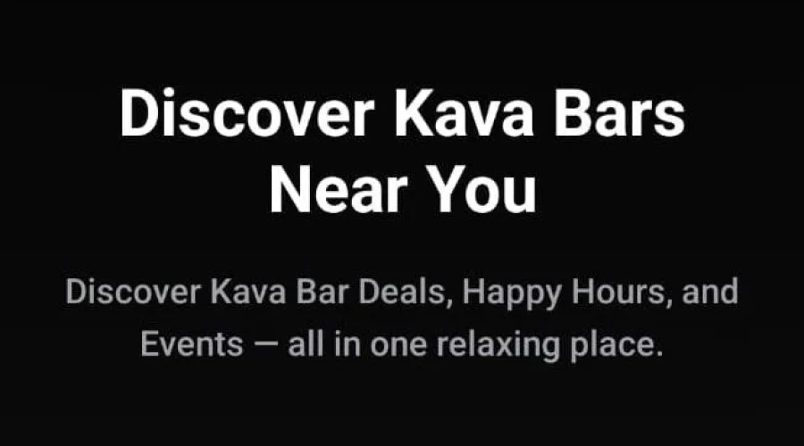 Say Bula to The HappyKava App. The Worlds 1st Kava Bar Discovery App.