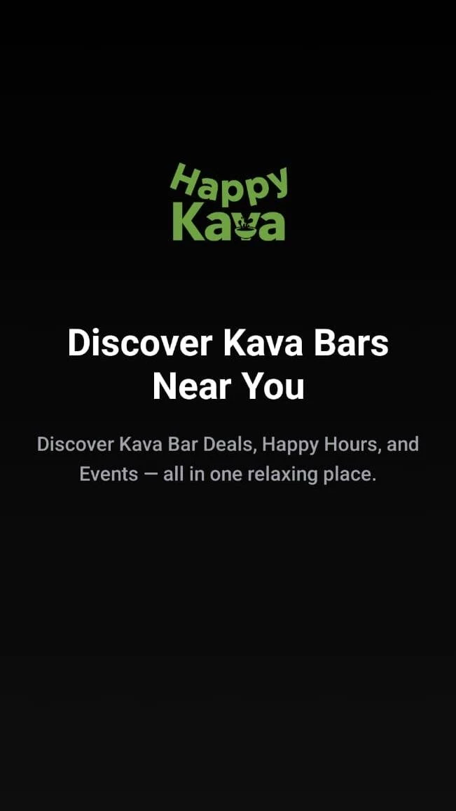 Say Bula to The HappyKava App. The Worlds 1st Kava Bar Discovery App.